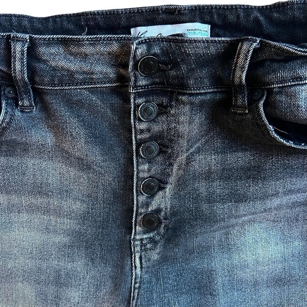 Kancan for Maurice’s Button Fly Jeans with Frayed Cuffs. Sz 31. Great Condition - Picture 3 of 10